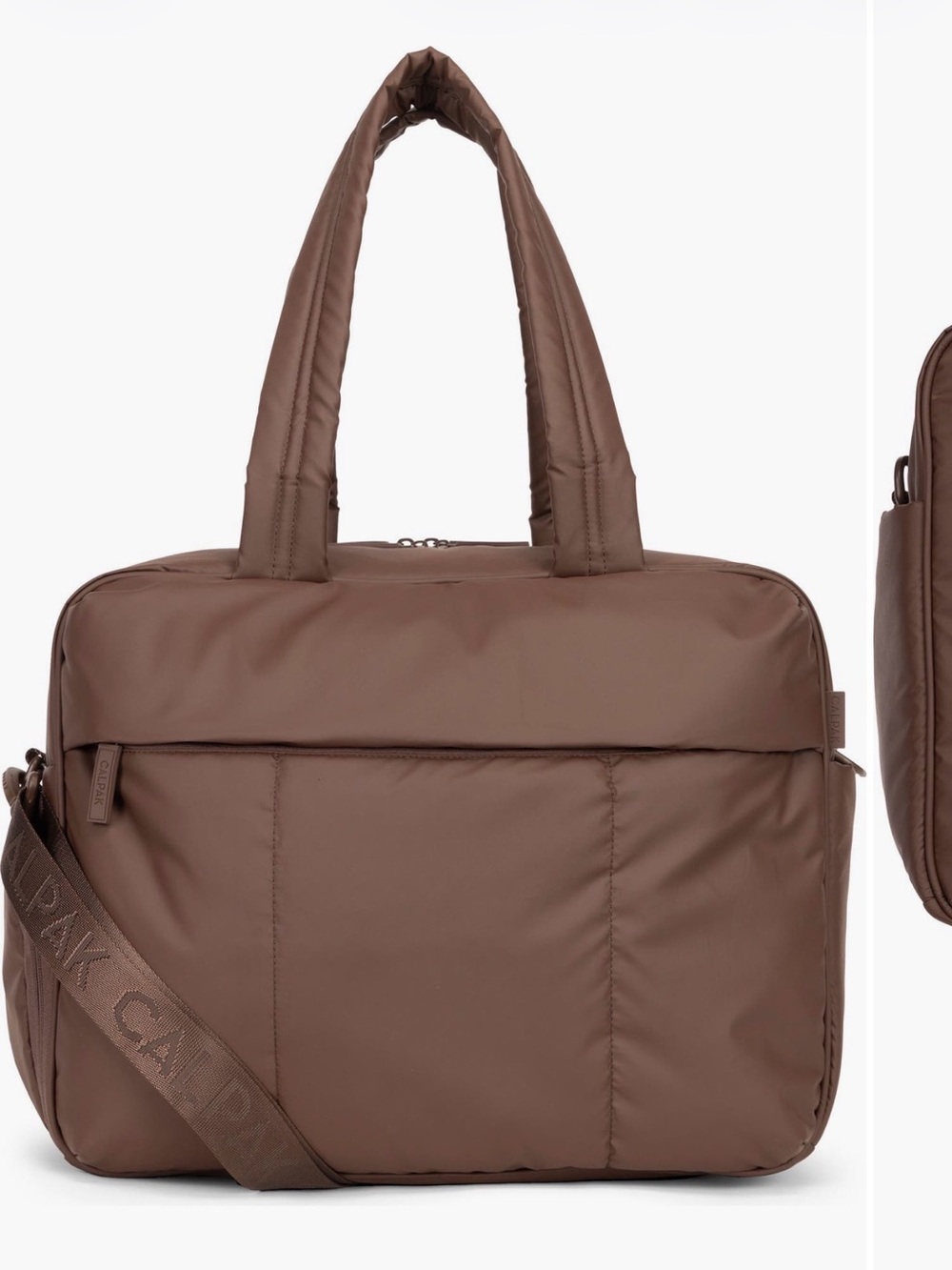 Calpak Luka Duffle Bag in Walnut Brown